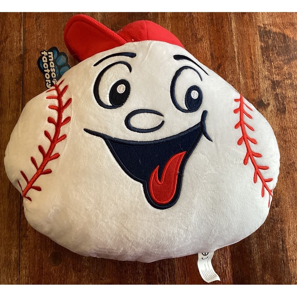 Reading Fightin Phils Mascot Screwball Pillow NWT Officially Licensed Baseball‎